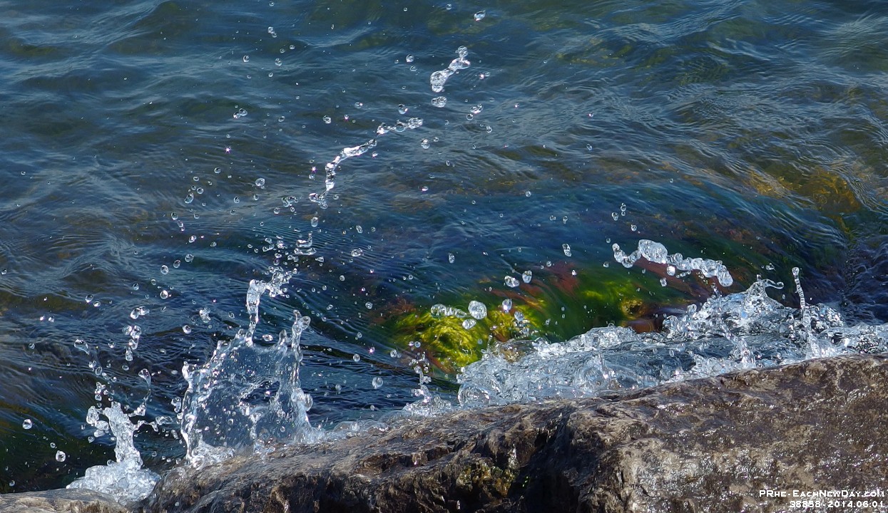 38858CrLe - Biking with Beth along the Waterfront Trail, from Petticoat Creek